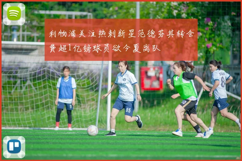 利物浦关注热刺新星范德芬其转会费超1亿镑球员欲今夏离队